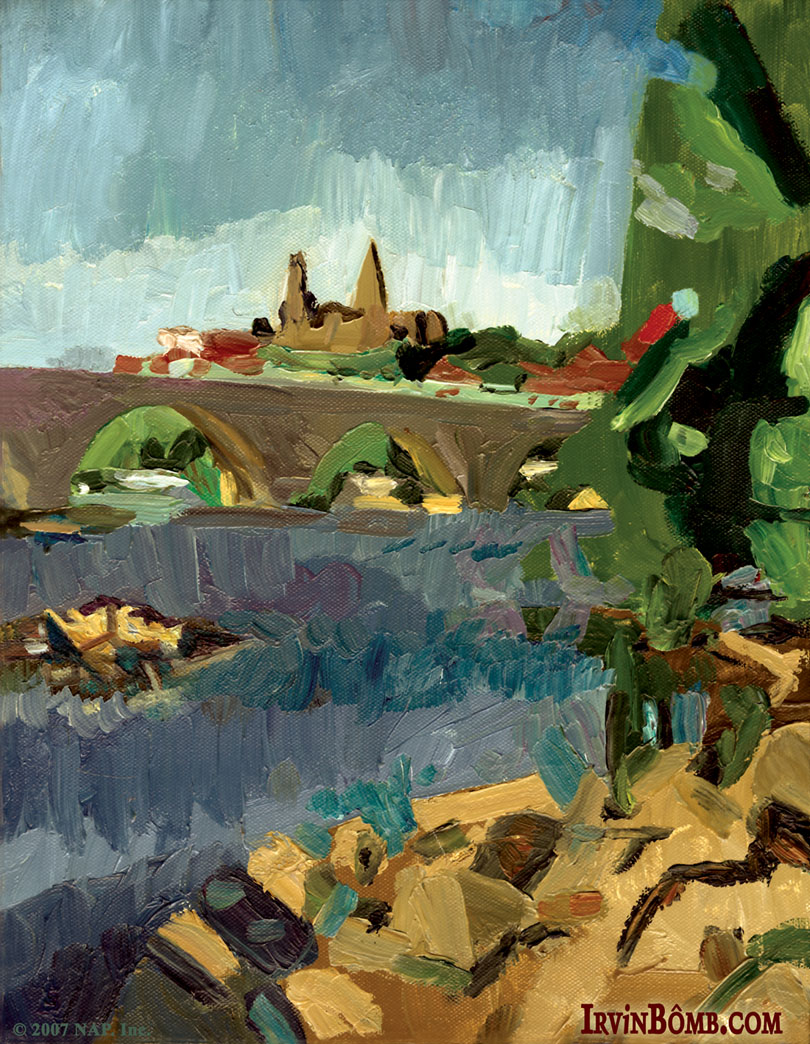 Key Bridge, Georgetown (Plein-Air)